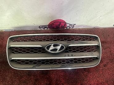 ноускат hyundai santa fe: Решетка радиатора Hyundai 2010 г., Б/у, Оригинал — 1