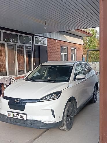 антена на бампер: Электромобиль кроссовер (белый) - Кузов: компактный кроссовер, 5 — 3