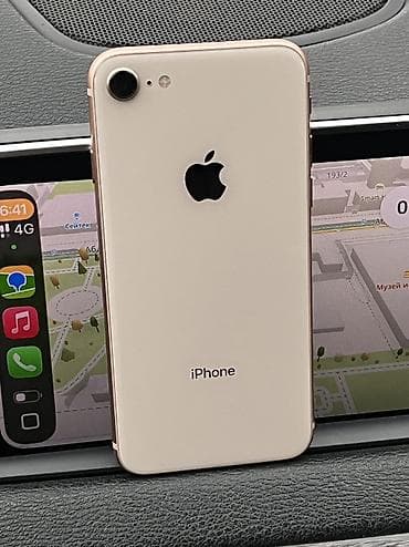 apple iphone 3gs: IPhone 8, 64 ГБ, Rose Gold, Защитное стекло, Чехол, 76 % — 3