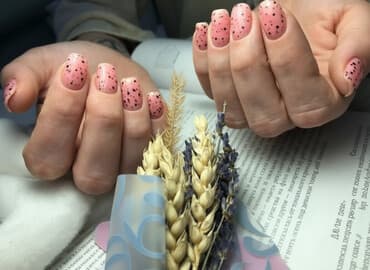 Маникюргель лак,наращивание.На дому и на выезд