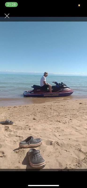 Суу транспорту: Гидроцикл Sea‑Doo бомбардир 2 тактный обмен на авто - Тип: водный — 1