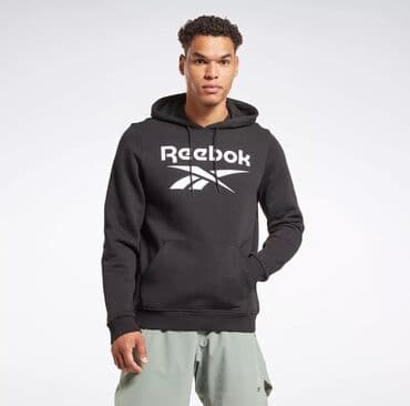 Толстовки: Reebok. Флисовый Пуловер С Логотипом Reebok Identity.ХУДИ BETTER — 3