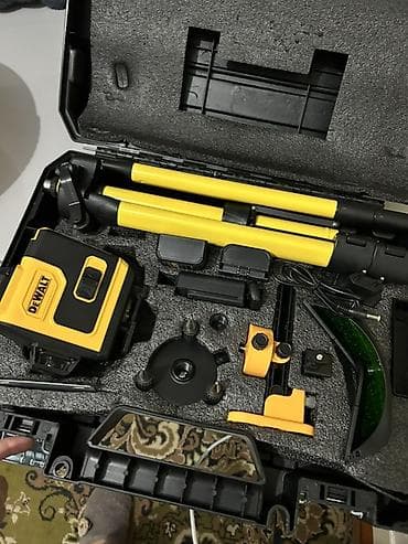dewal: Лазерный нивелир (лазерный уровень) DEWALT в комплекте с аксессуарами — 3