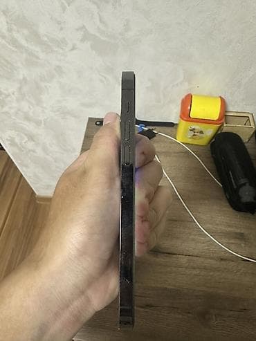 icloud iphone: IPhone 12 Pro, Б/у, 256 ГБ, Space Gray, Защитное стекло, 76 % — 4