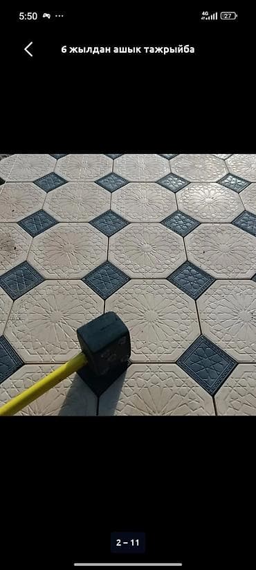 Лак жана боёк материалдары: Тротуарная плитка и укладка под ключ - Виды рисунков: классическая — 8