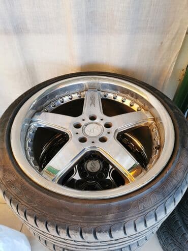 шины с диском: Литые Диски R 19 RAYS, Комплект, отверстий - 5, Б/у — 2