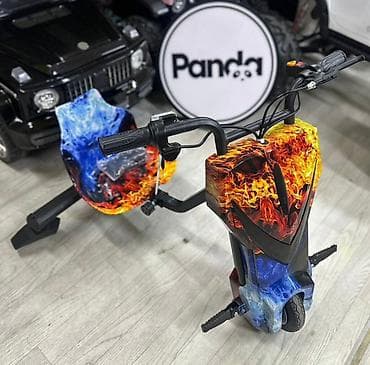 Детские самокаты: Электрический дрифт-трайк для детей - Формат: трехколесный — 3