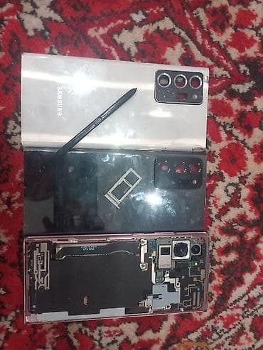 Уюлдук телефондор жана аксессуарлар: Samsung Galaxy Note 20 Ultra, Колдонулган, 256 ГБ, түсү - Кара, 2 SIM — 5