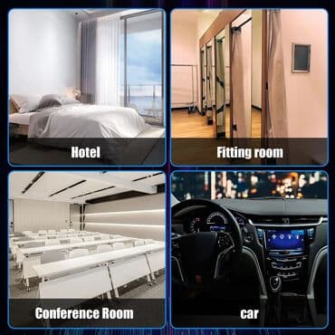 глушилка связи: Детектор радиочастот, детектор сигналов, анти-трекинг, сильный — 6