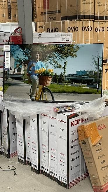 Телевизоры: Телевизор KONKA 50" 4K UHD Smart TV Основные характеристики: - — 2