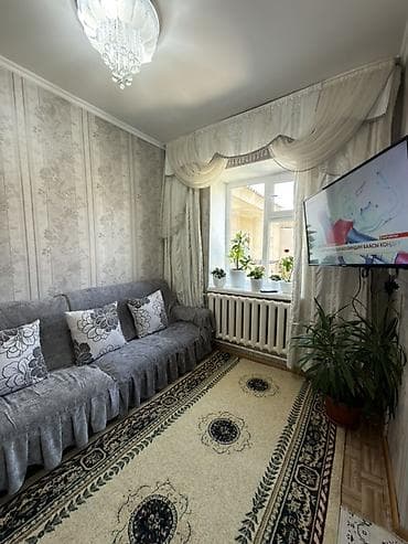 сдаётся комната бишкек: 4 комнаты, 78 м², 106 серия, 4 этаж — 2