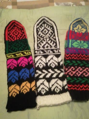 белая ночная сорочка: Домашняя одежда, Шерсть, Made in KG, Зима — 1