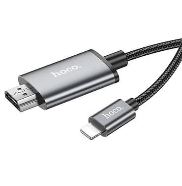 hdmi switch: HOCO UA27 iP to HDTV HD On‑Screen — кабель Lightning → HDMI для вывода — 2