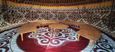 профессиональные музыкальные инструменты: Продажа юрты, Каркас Деревянный, 65 баш, Диаметр 5 метров — 8