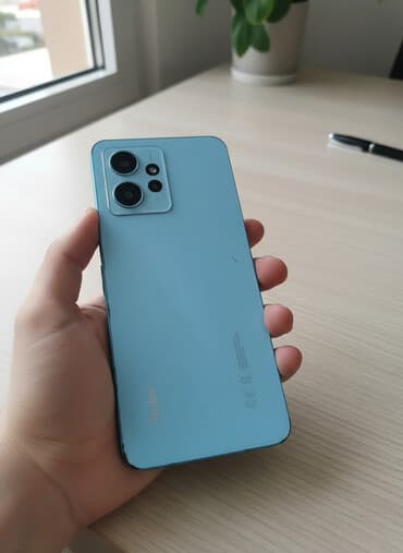 ош бу телефон: Redmi, Redmi 12C, Б/у, 128 ГБ, цвет - Голубой, 2 SIM — 2
