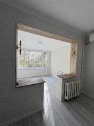 ремонт квартир и домов: 1 комната, 40 м², 104 серия, 1 этаж, Евроремонт — 3