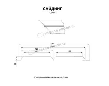 металлический сайдинг: Сайдинги для Фасад, Металлический, Новый — 2