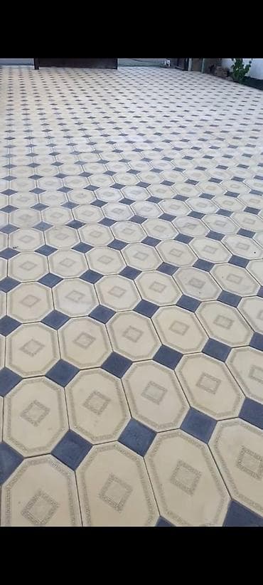 Тротуарная плитка (брусчатка) с фигурным орнаментом - Формат