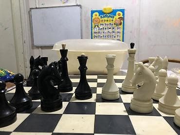 Велосипеды: Шахматы с доской - Классический шахматный комплект: черно-белая доска — 4