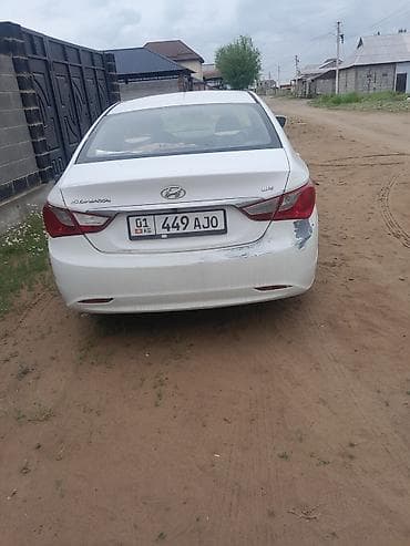 притера: Hyundai Sonata: 2014 г., Автомат, Бензин, Седан — 4