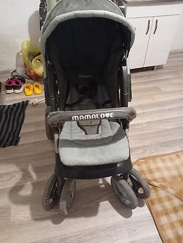 коляски хот мом: Прогулочная коляска MAMALOVE. - Четырёхколёсная, передние колёса — 2