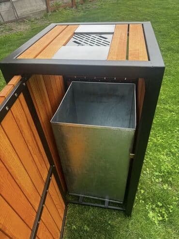 насос для полива огорода из реки: На заказ садовые, уличные урны в стиле Loft из качественных материалов — 9