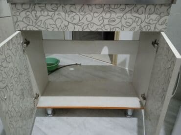 кухонныц уголок: Кухонная мойка, Накладной способ установки, Материал: Металл, Размер: 85 x 60 см — 3