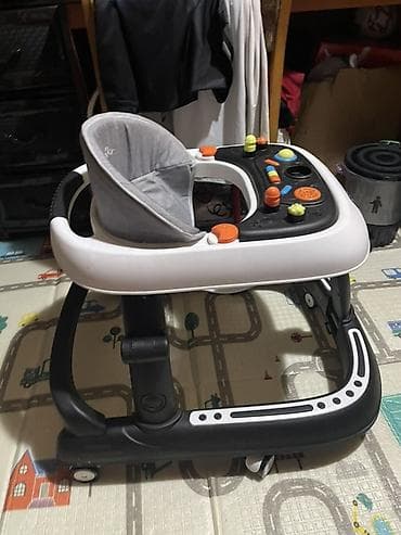 Детские ходунки: Детские ходунки Baby Walker с игровой панелью - Эргономичное сиденье — 2