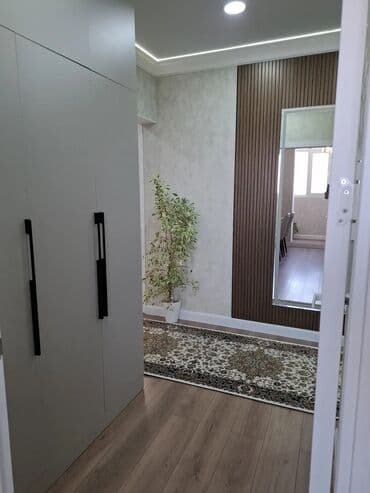 квартира керек бишкектен: 2 бөлмө, 60 кв. м, 106-серия, 9 кабат, Дизайнердик ремонт — 7