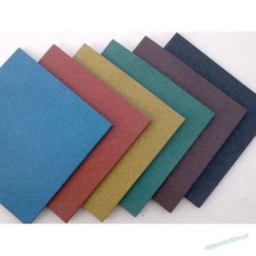 ковры резиновые: Резиновая плитка Standart 500х500 мм используется в качестве — 1