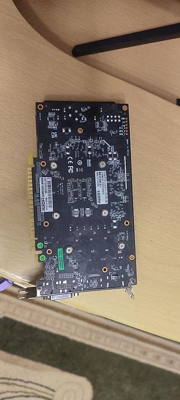 6700 xt: Видеокарта для ПК, Б/у, Galax, GeForce GTX, 4 ГБ — 1