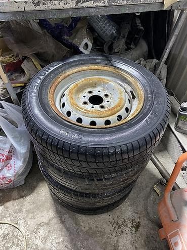 bmw 540: Колеса в сборе 175 / 70 / R 13, Всесезонная, Б/у, Комплект, Легковые, Железные — 1