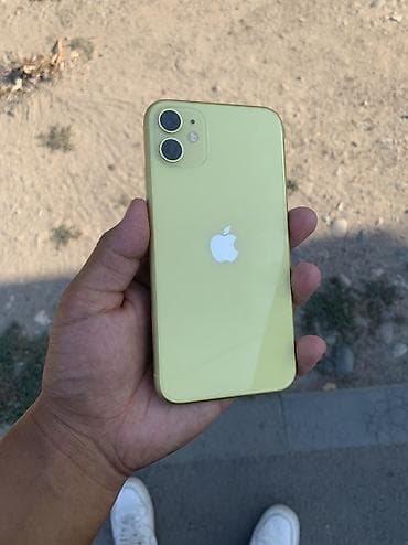дешевые телефоны айфон: IPhone 11, Б/у, 128 ГБ, Желтый, 90 % — 1