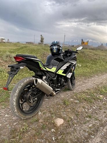 купить мотор мотоцикла: Спортбайк Kawasaki, 400 куб. см, Бензин, Взрослый — 5