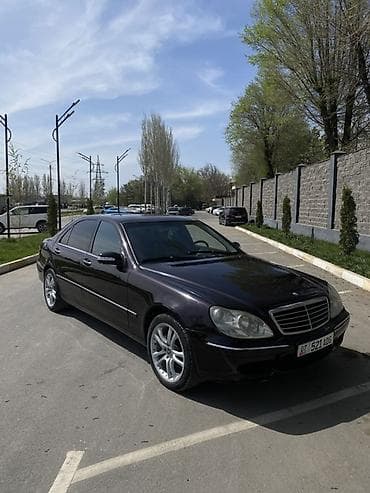 спринтер выезд: Mercedes-Benz S-Class: 2002 г., 6.3 л, Автомат, Бензин, Седан — 1
