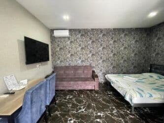 дом ала тоо3: 1 комната, Душевая кабина, Кондиционер, Бронь — 2