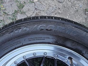 балаклавы летние: Колеса в сборе 195 / 55 / R 15, Лето, Б/у, Комплект, Легковые, Литые, отверстий - 4 — 5