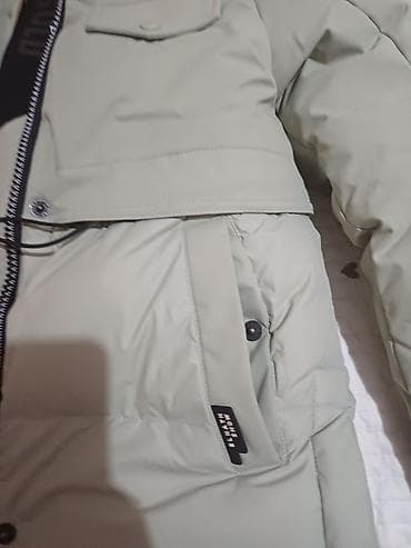 зимние брюки мужские: Длинный зимний пуховик-парка Black Snow - Цвет — 2