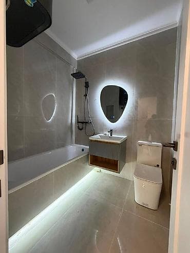 osh flat: 1 комната, 44 м², Ошский рынок / базар Элитка, 10 этаж, Евроремонт — 7
