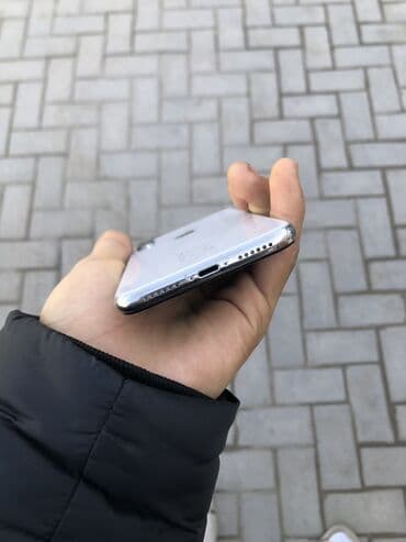 компьютеры айфон: IPhone X, Б/у, 256 ГБ, Matte Silver, 85 % — 4