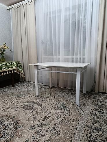 Кухонный стол, Новый, Прямоугольный, Нераскладной at lalafo.kg Кухонный стол, Новый, Прямоугольный, Нераскладной