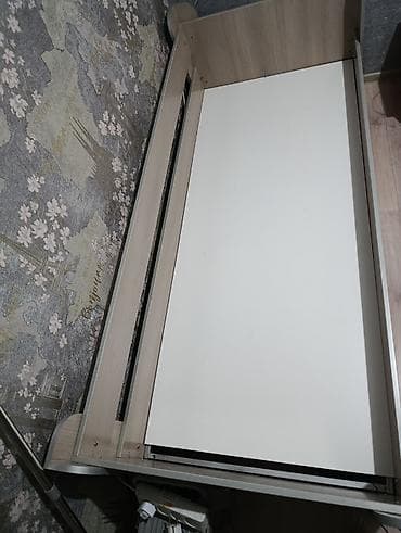 Мебель: Односпальная кровать, Б/у, С матрасом, длина - 200 см — 5