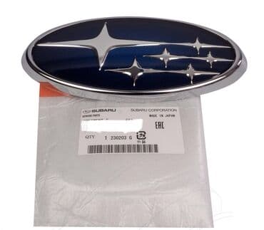 Оригинальная эмблема передней решётки радиатора Subaru Forester SK9/