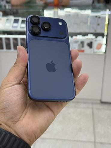 IPhone 17 Pro, Б/у, 256 ГБ, Синий, Зарядное устройство, Защитное стекло, Чехол, 100 % at lalafo.kg IPhone 17 Pro, Б/у, 256 ГБ, Синий, Зарядное устройство, Защитное стекло, Чехол, 100 %