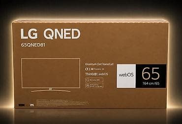 LG QNED 65QNED81 — 65" (164 см) 4K Smart TV на базе webOS. Ключевые