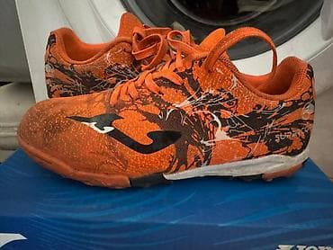 Туристические рюкзаки: Детские футбольные бутсы/сороконожки Joma Super Copa JR 2408 Orange — 3