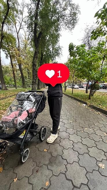 second hend: Коляска, Cybex, цвет - Черный, Б/у, Самовывоз — 3