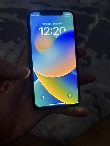поко x3 pro: IPhone X, Б/у, 64 ГБ, Space Gray, Чехол, 100 % — 2