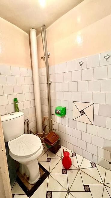 osh flats: 2 комнаты, 50 м², 105 серия, 4 этаж, Косметический ремонт — 9