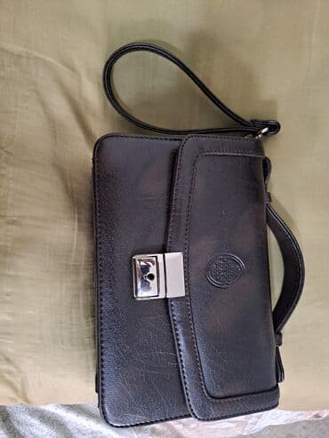 у настоящей женщины должна быть сумка: Барсетка, Материал: Натуральная кожа, Застежка на молнии, Новый — 7